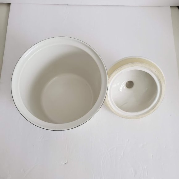 Vintage Tweety Bird Looney Tunes Warner Bros Cookie Jar White Black Check 1993 - Picture 7 of 11